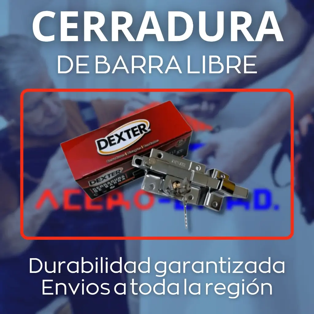 Cerradura de barra libre