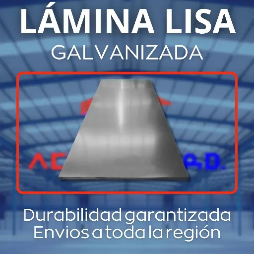 Lámina Lisa Galvanizada