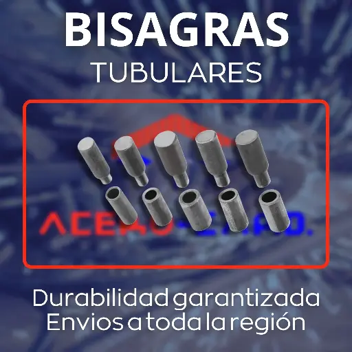 Bisagras Tubulares